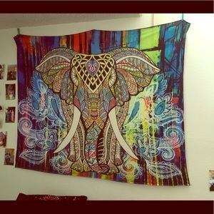 Elephant tapestry